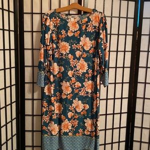 WISP Floral Dress Size 14W-Never Worn